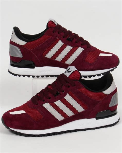 adidas originals zx 700 burgundy.